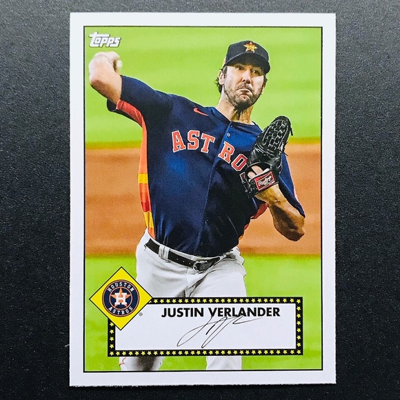 MLB Other - Justin Verlander - 2021 Topps '52 Topps Redux #T52-16